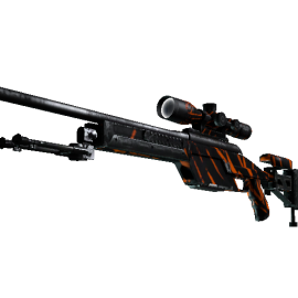 StatTrak™ SSG 08 | Slashed  (Well-Worn)