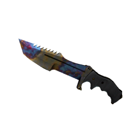 Huntsman Knife | Case Hardened  (Minimal Wear)