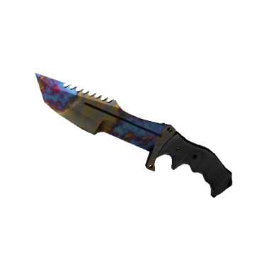 Huntsman Knife | Case Hardened  (Minimal Wear)