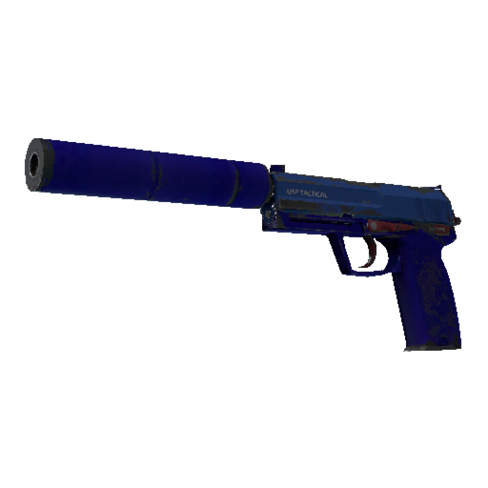 USP-S | Royal Blue  (Well-Worn)