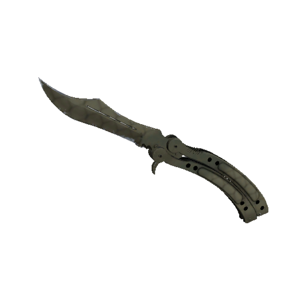 StatTrak™ Butterfly Knife | Safari Mesh  (Field-Tested)