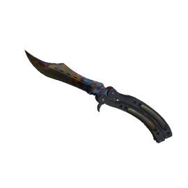 Butterfly Knife | Case Hardened  (Minimal Wear)