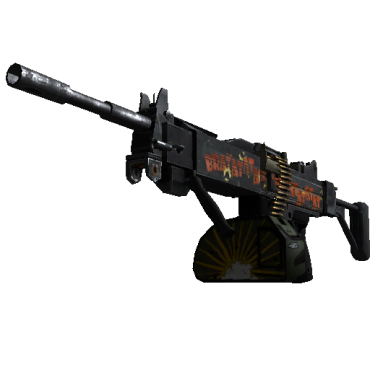 StatTrak™ Negev | Bratatat  (Battle-Scarred)