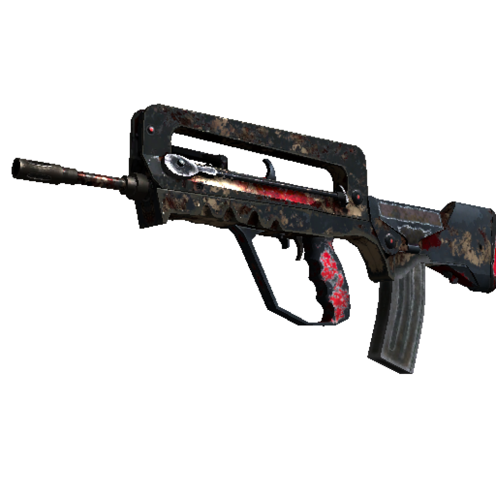 FAMAS | Styx  (Battle-Scarred)