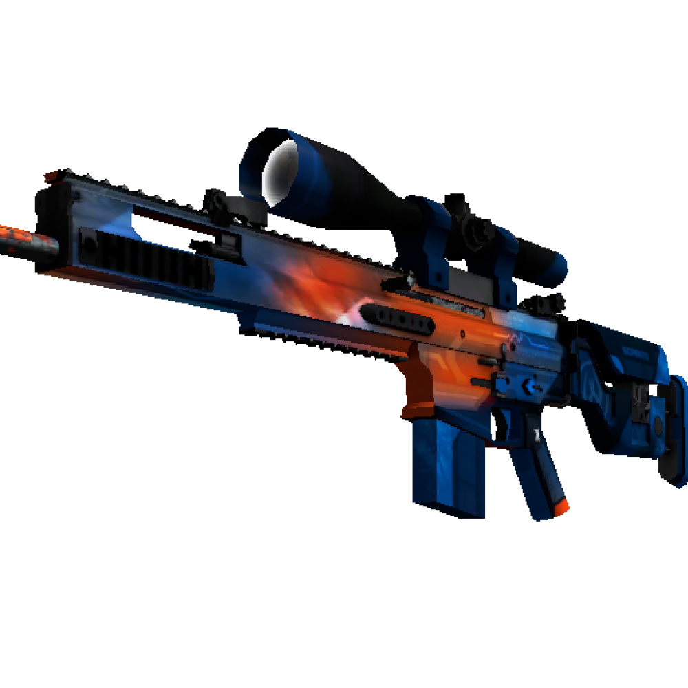 StatTrak™ SCAR-20 | Cardiac  (Well-Worn)