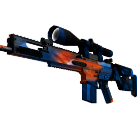 StatTrak™ SCAR-20 | Cardiac  (Well-Worn)