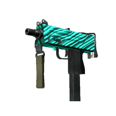 MAC-10 | Malachite  (Field-Tested)