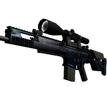 StatTrak™ SCAR-20 | Grotto  (Well-Worn)