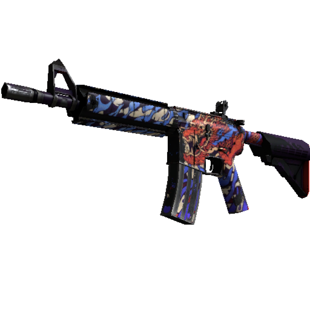 StatTrak™ M4A4 | 龍王 (Dragon King)  (Field-Tested)