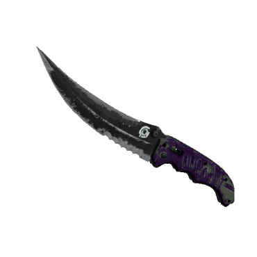 Flip Knife | Ultraviolet  (Battle-Scarred)