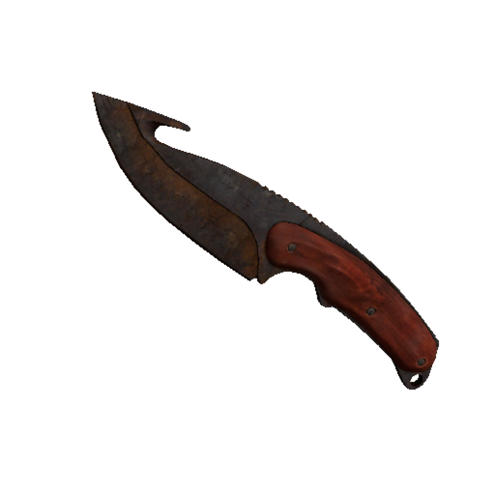 StatTrak™ Gut Knife | Rust Coat  (Battle-Scarred)