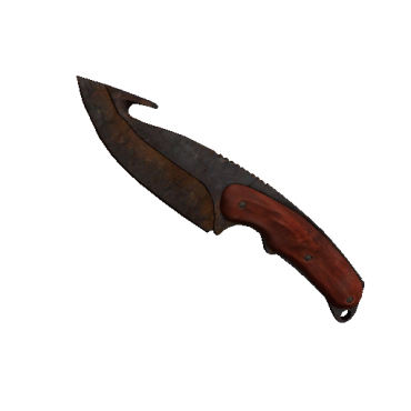 StatTrak™ Gut Knife | Rust Coat  (Battle-Scarred)