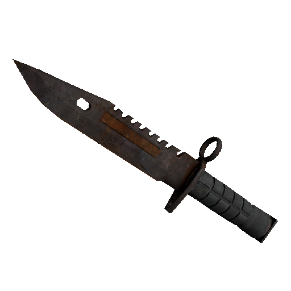 StatTrak™ M9 Bayonet | Rust Coat  (Battle-Scarred)