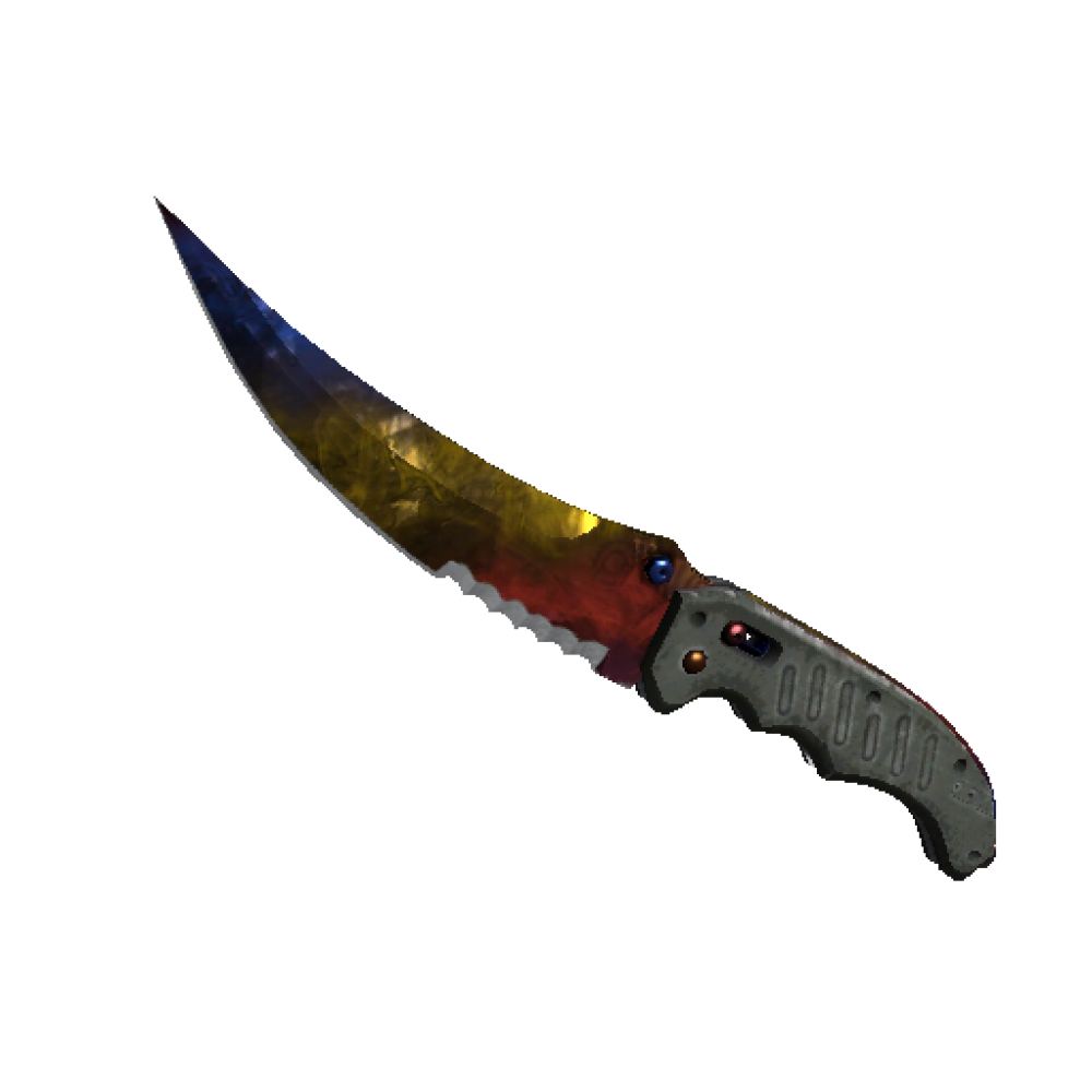 Flip Knife | Marble Fade  (Minimal Wear)