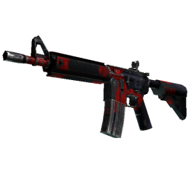 M4A4 | Evil Daimyo  (Battle-Scarred)