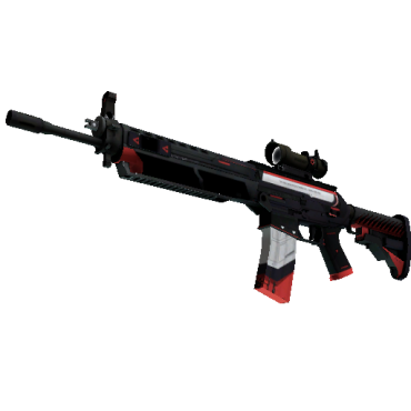 StatTrak™ SG 553 | Cyrex  (Well-Worn)