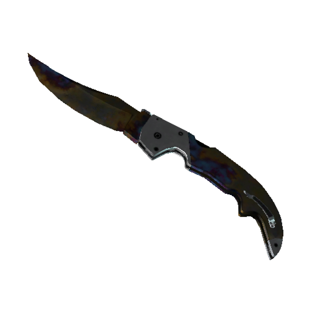 Falchion Knife | Case Hardened  (Field-Tested)