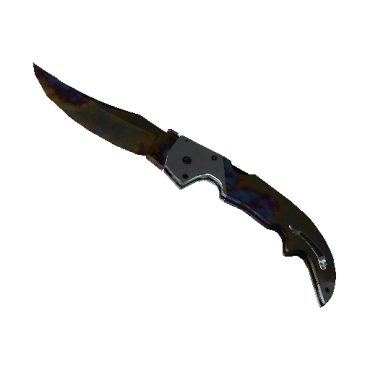 Falchion Knife | Case Hardened  (Field-Tested)