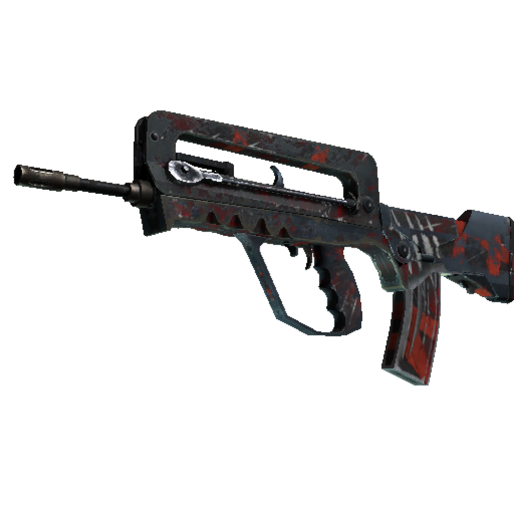 FAMAS | Survivor Z  (Battle-Scarred)