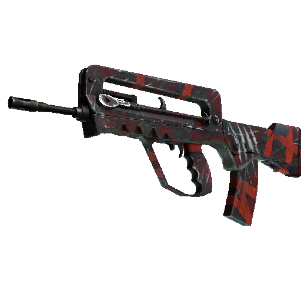 StatTrak™ FAMAS | Survivor Z  (Well-Worn)