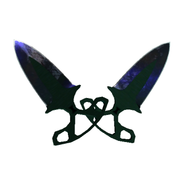 StatTrak™ Shadow Daggers | Doppler Phase 3  (Factory New)