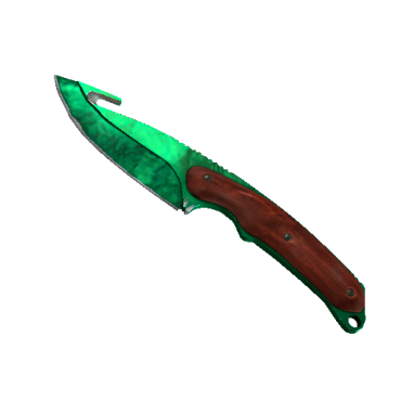 StatTrak™ Gut Knife | Gamma Doppler Emerald  (Factory New)