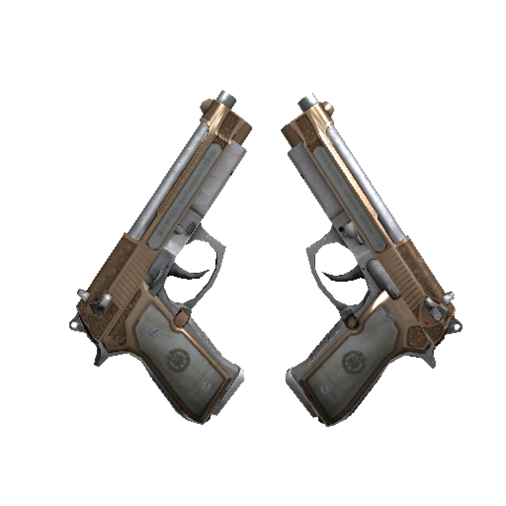 StatTrak™ Dual Berettas | Cartel  (Field-Tested)