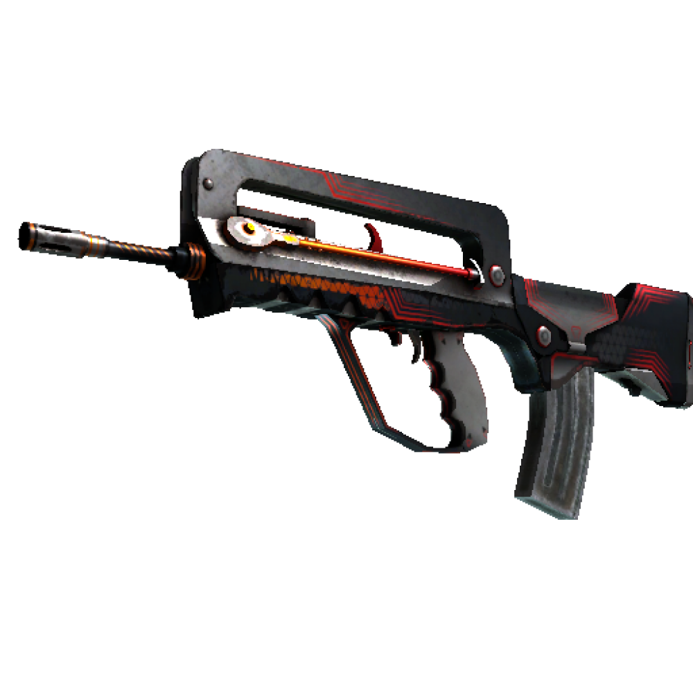 FAMAS | Valence  (Battle-Scarred)