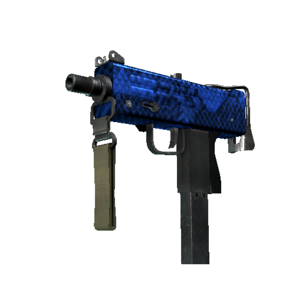 StatTrak™ MAC-10 | Lapis Gator  (Minimal Wear)