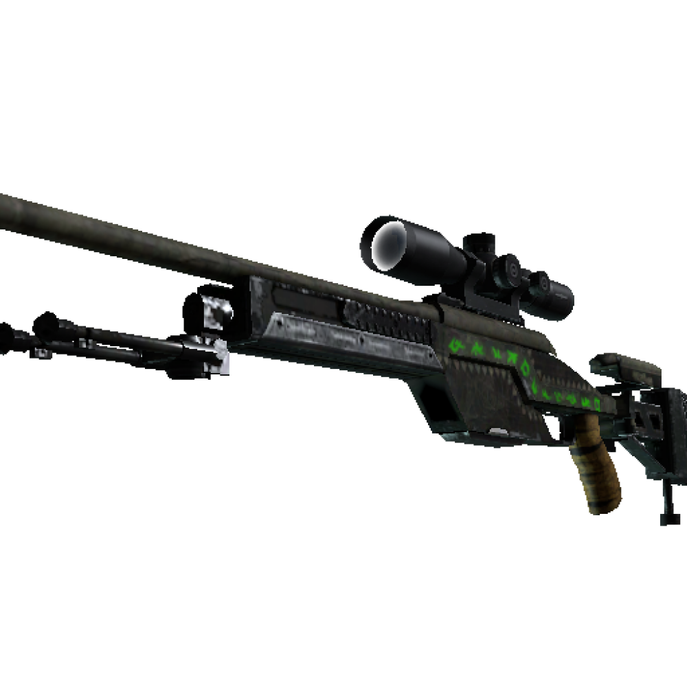 StatTrak™ SSG 08 | Necropos  (Well-Worn)