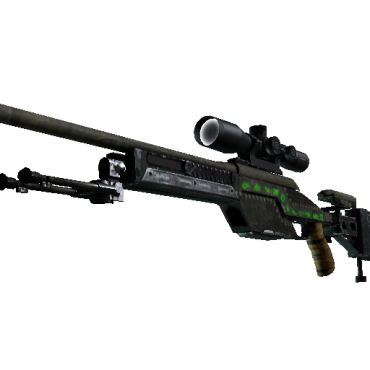 StatTrak™ SSG 08 | Necropos  (Well-Worn)