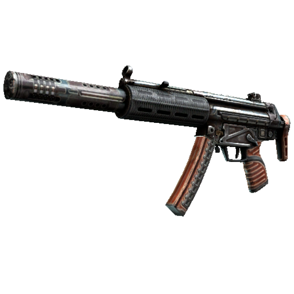 StatTrak™ MP5-SD | Gauss  (Battle-Scarred)