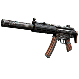 StatTrak™ MP5-SD | Gauss  (Battle-Scarred)