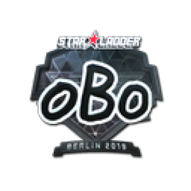 Sticker | oBo (Foil) | Berlin 2019