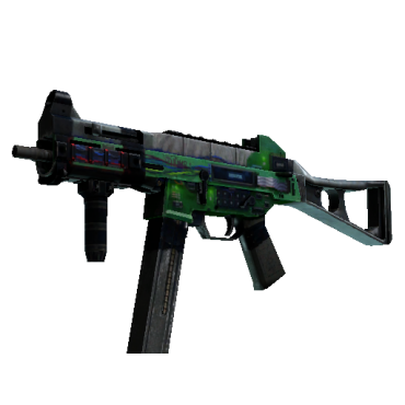 StatTrak™ UMP-45 | Plastique  (Battle-Scarred)