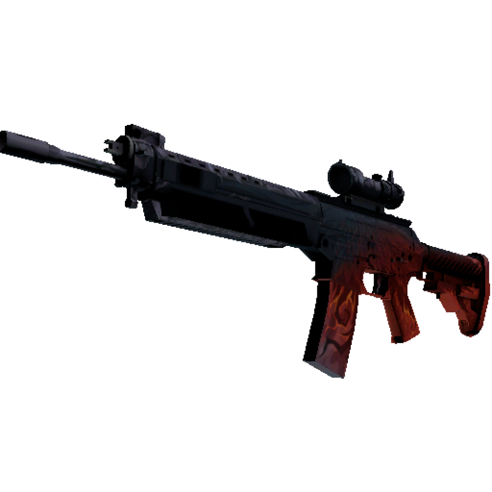 StatTrak™ SG 553 | Darkwing  (Field-Tested)