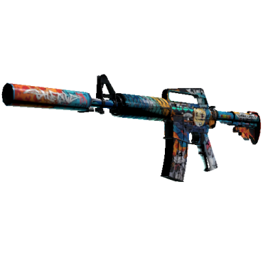 StatTrak™ M4A1-S | Player Two  (Battle-Scarred)