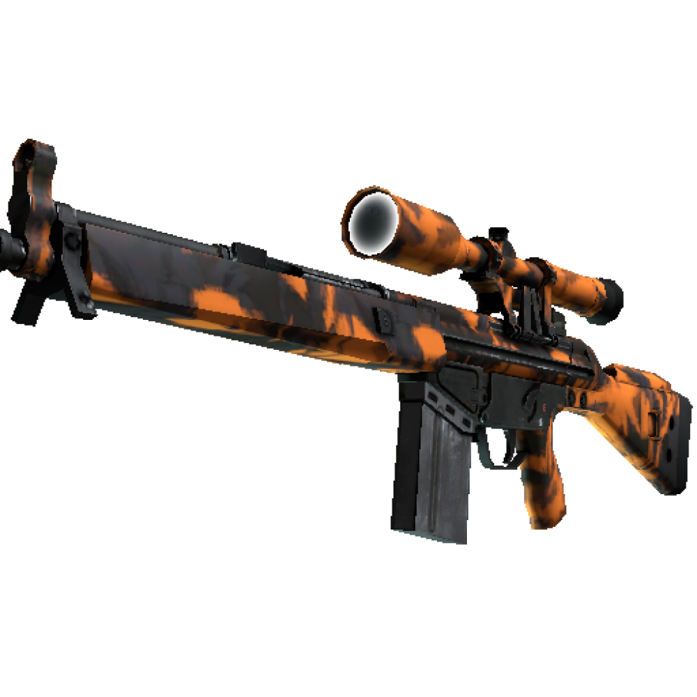 StatTrak™ G3SG1 | Orange Crash  (Minimal Wear)