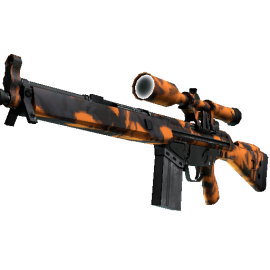 StatTrak™ G3SG1 | Orange Crash  (Minimal Wear)