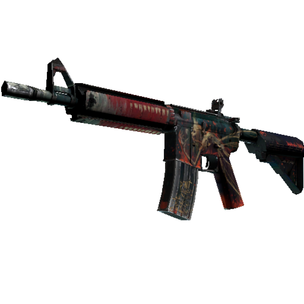 M4A4 | Tooth Fairy  (Battle-Scarred)