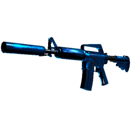 M4A1-S | Blue Phosphor  (Minimal Wear)