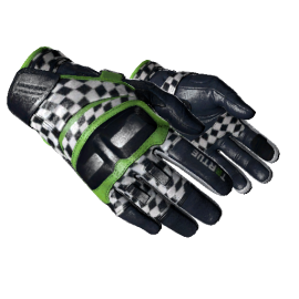 Moto Gloves | Finish Line  (Minimal Wear)