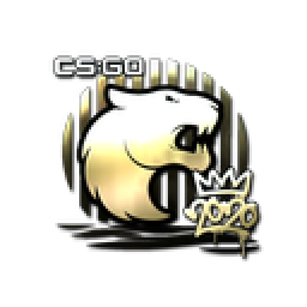 Sticker | FURIA (Gold) | 2020 RMR