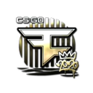 Sticker | FaZe (Gold) | 2020 RMR