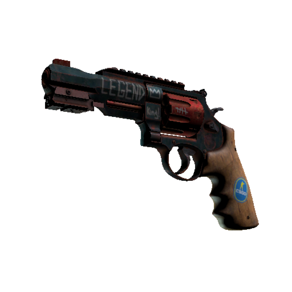 StatTrak™ R8 Revolver | Junk Yard  (Well-Worn)