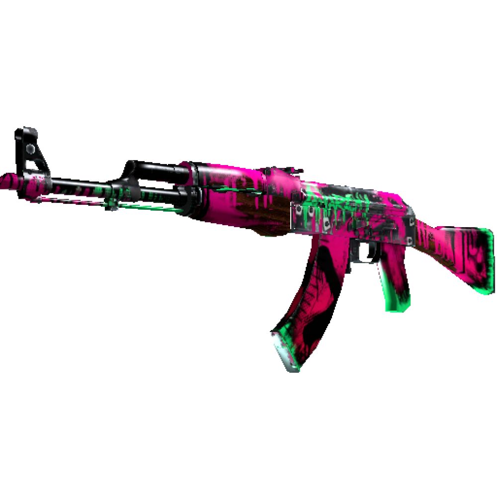 StatTrak™ AK-47 | Neon Revolution  (Field-Tested)