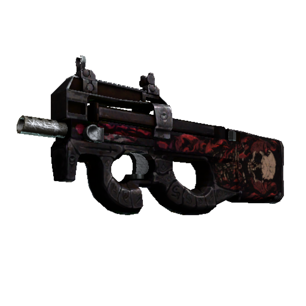 StatTrak™ P90 | Shallow Grave  (Battle-Scarred)