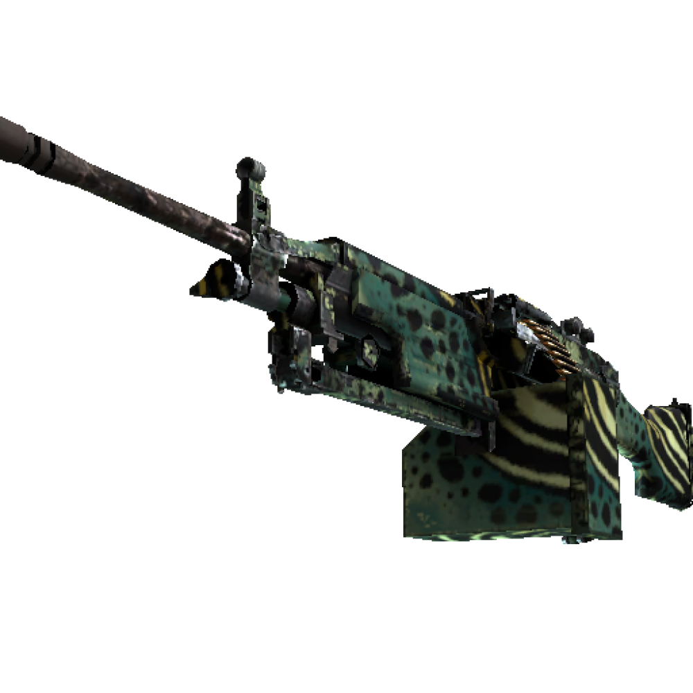 M249 | Emerald Poison Dart  (Field-Tested)