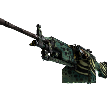 M249 | Emerald Poison Dart  (Field-Tested)