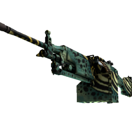 M249 | Emerald Poison Dart  (Minimal Wear)